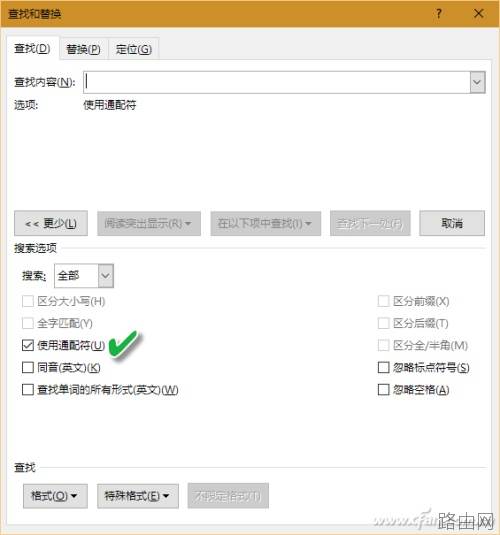 Word通配符使用技巧汇总