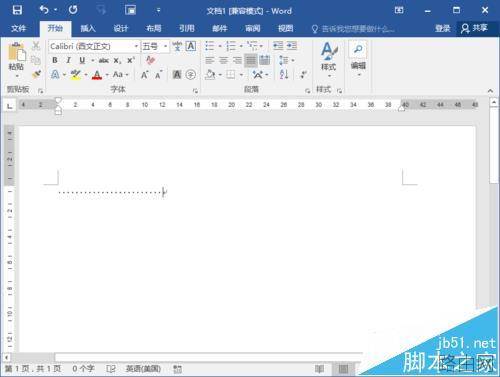 Word2016输入空格键显示点该怎么办